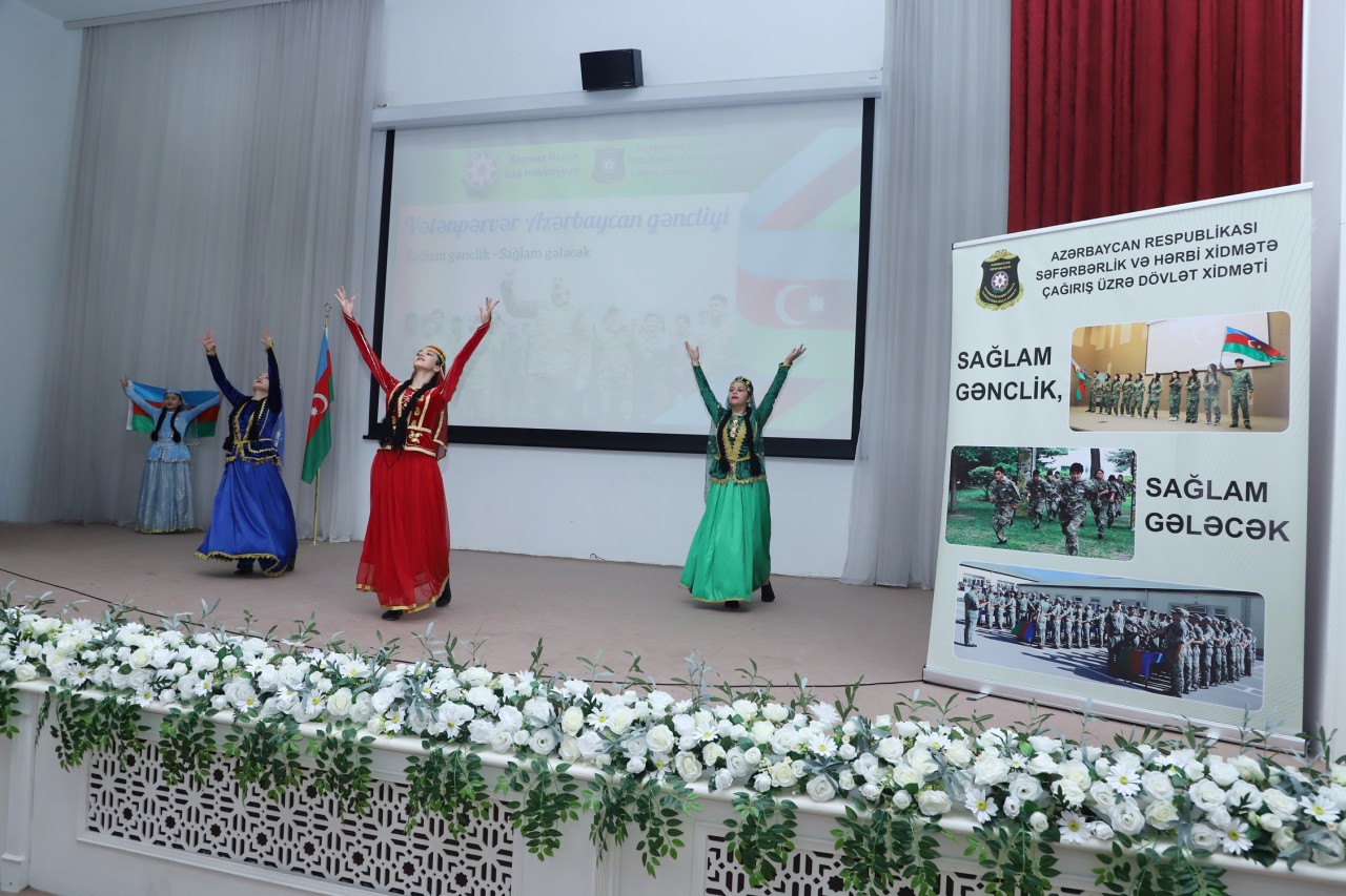 Dövlət Xidməti Xaçmazda gənclər üçün tədbirlər keçirdi - FOTOLAR